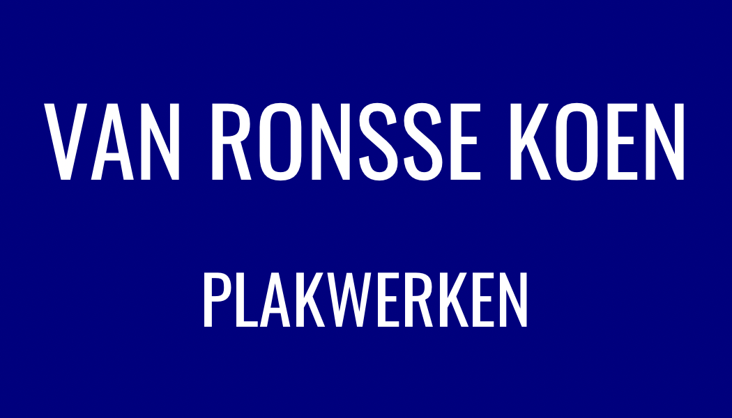 stukadoors Strijpen | PLAKWERKEN VAN RONSSE KOEN